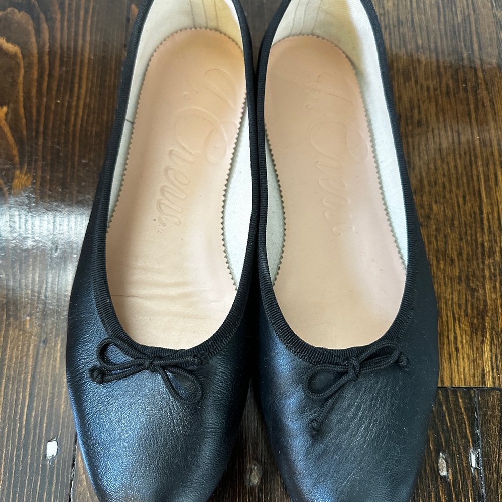 J. Crew Black Ballet Flats